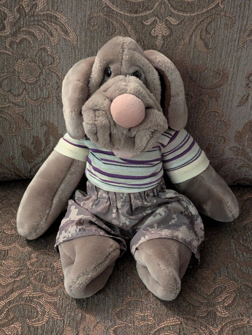 Vintage Ganz Wrinkles Dog Puppet